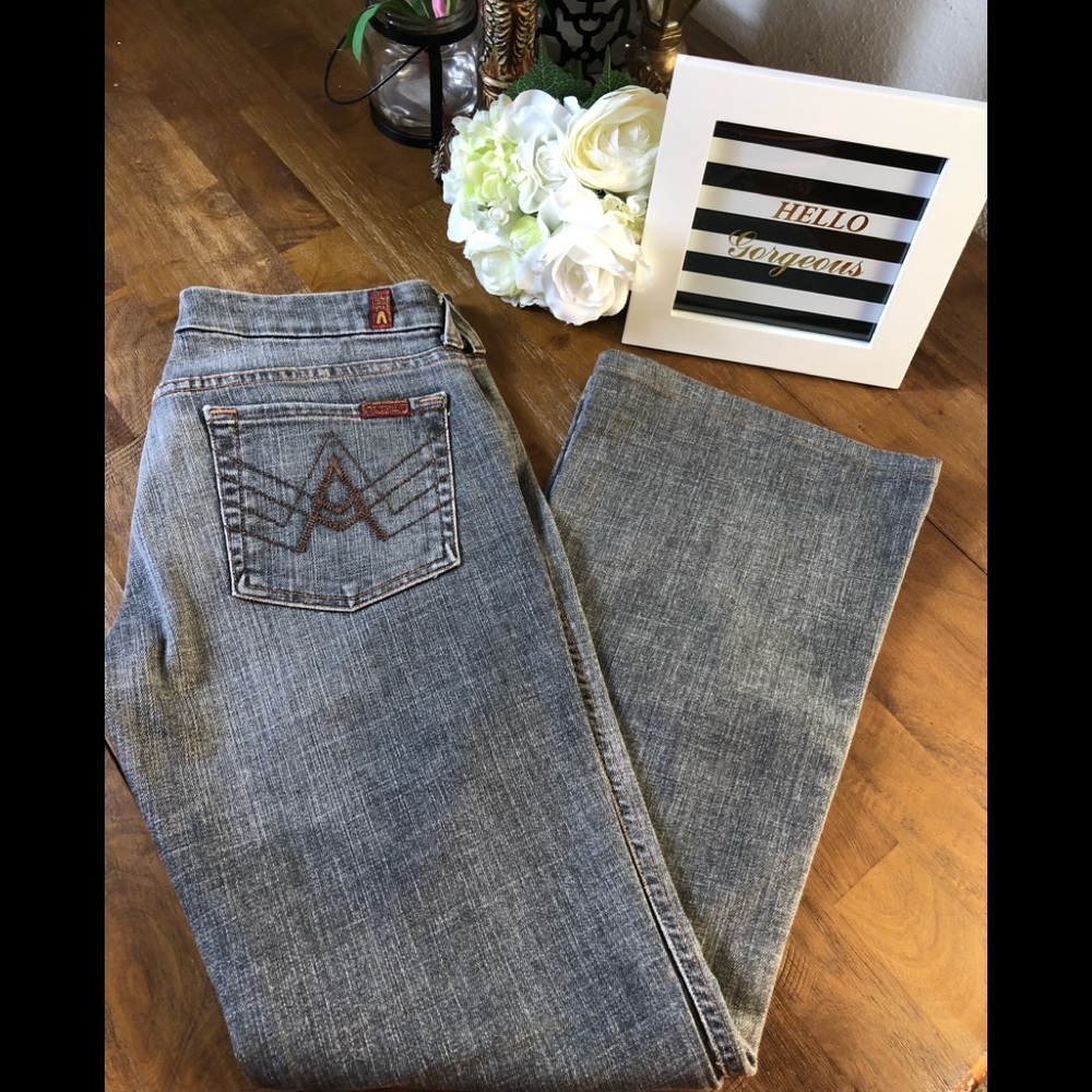 7 For All Mankind “ A “ Pocket Jeans